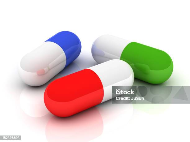 Pills Stock Photo - Download Image Now - Antibiotic, Beauty, Capsule - Medicine