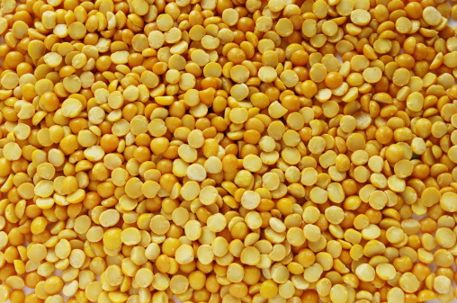 yellow split peas as a background - essential ingredient for Indian cooking - especialy dahlsSimilar photos: