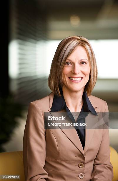 Confident Modern Smiling Business Woman Stock Photo - Download Image Now - Project Management, 40-49 Years, Adult