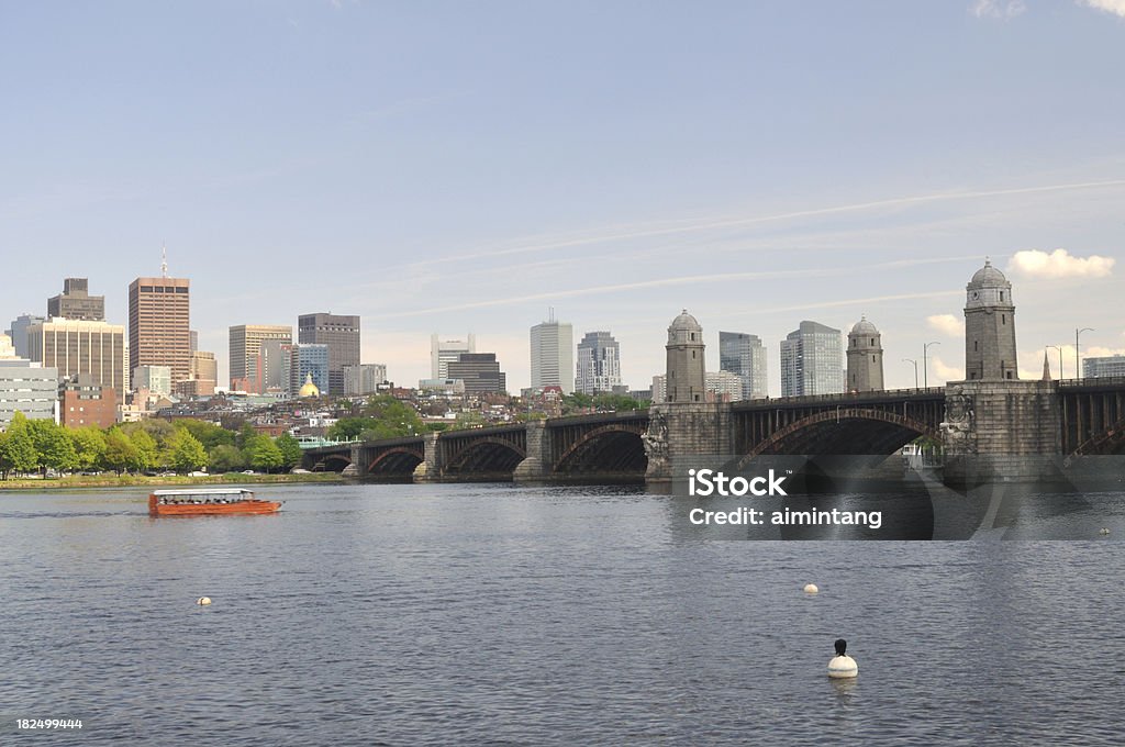 Rivière Charles - Photo de Boston - Massachusetts libre de droits