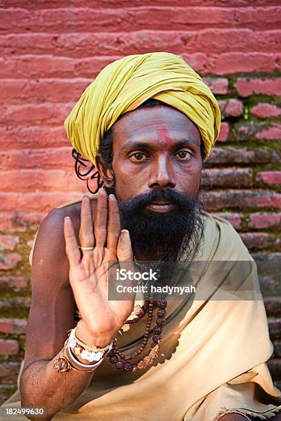 Heilige Sadhu Mann Stockfoto und mehr Bilder von Asiatische Kultur - Asiatische Kultur, Asiatischer und Indischer Abstammung, Asien