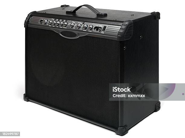 Amplificador De Guitarra - Fotografias de stock e mais imagens de Amplificador - Amplificador, Aparelhagem de Áudio, Barulho