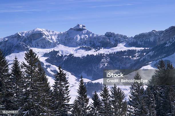 Inverno Nos Alpes - Fotografias de stock e mais imagens de Alpes Europeus - Alpes Europeus, Alpes suíços, Alpstein