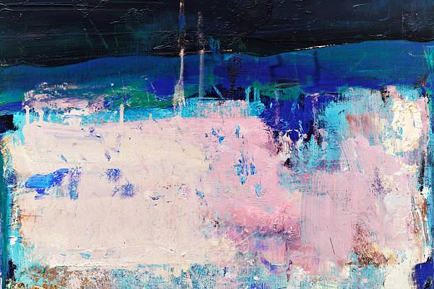 istock Abstract painted  blue and purple art backgrounds. 182500778