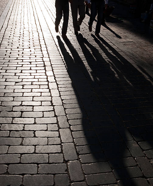 istock Silhouettes  of people 182500863