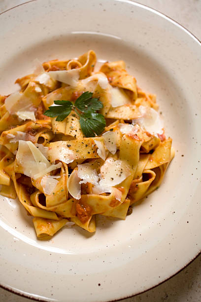 istock Pappardelle with bolognese sauce 182500991