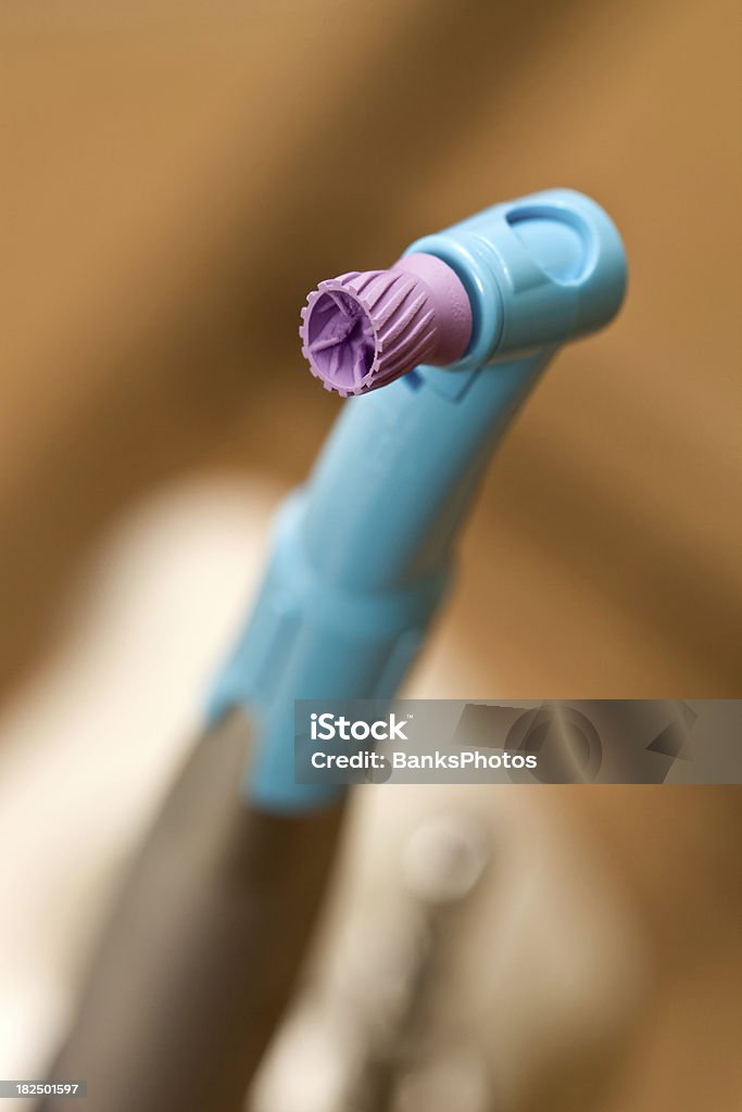 Rotary Зубной чистки и полировки инструмент с размытым фон - Стоковые фото Machinery роялти-фри
