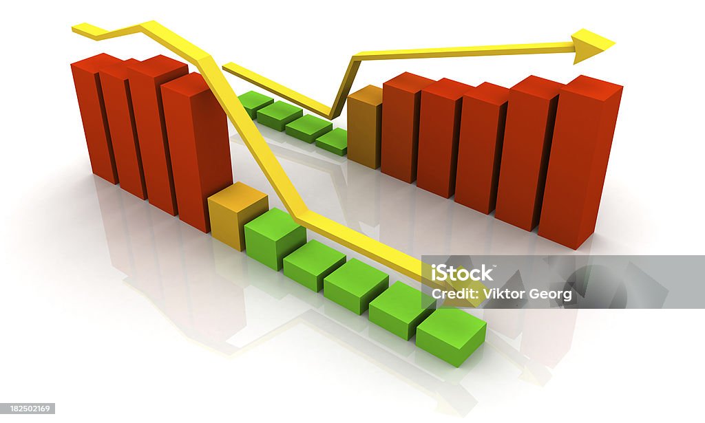 Gráfico de duplo - Royalty-free Analisar Foto de stock