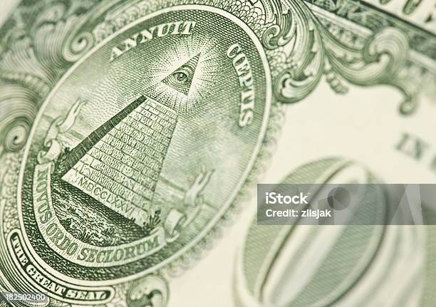 Oko W Providencejedna Dolarówka Nas - zdjęcia stockowe i więcej obrazów Masoni - Masoni, Oko, Banknot jednodolarowy