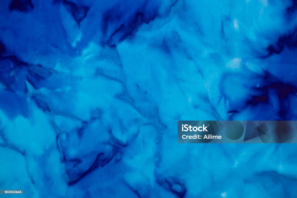 Azul Tingimento de tecidos - Royalty-free Tingimento Foto de stock