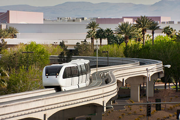 istock Las Vegas Green Energy Fully Automated MonoRail System 182502694