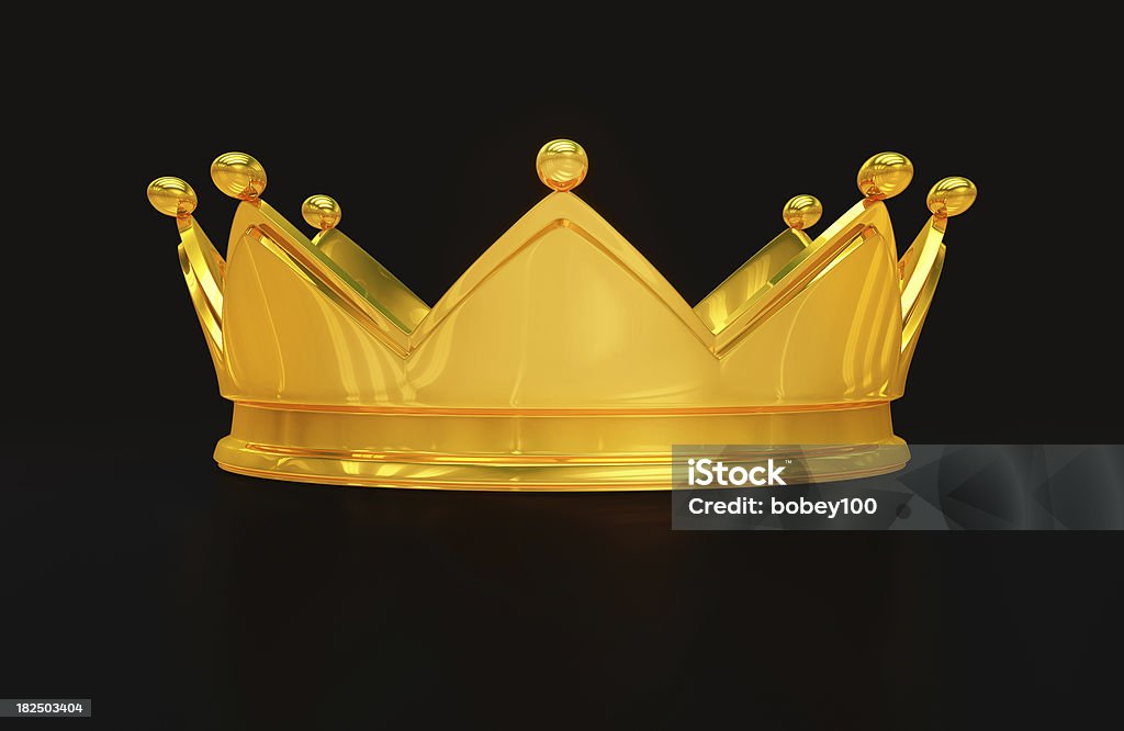 ゴールドの王冠 - 3Dのロイヤリティフリーストックフォト