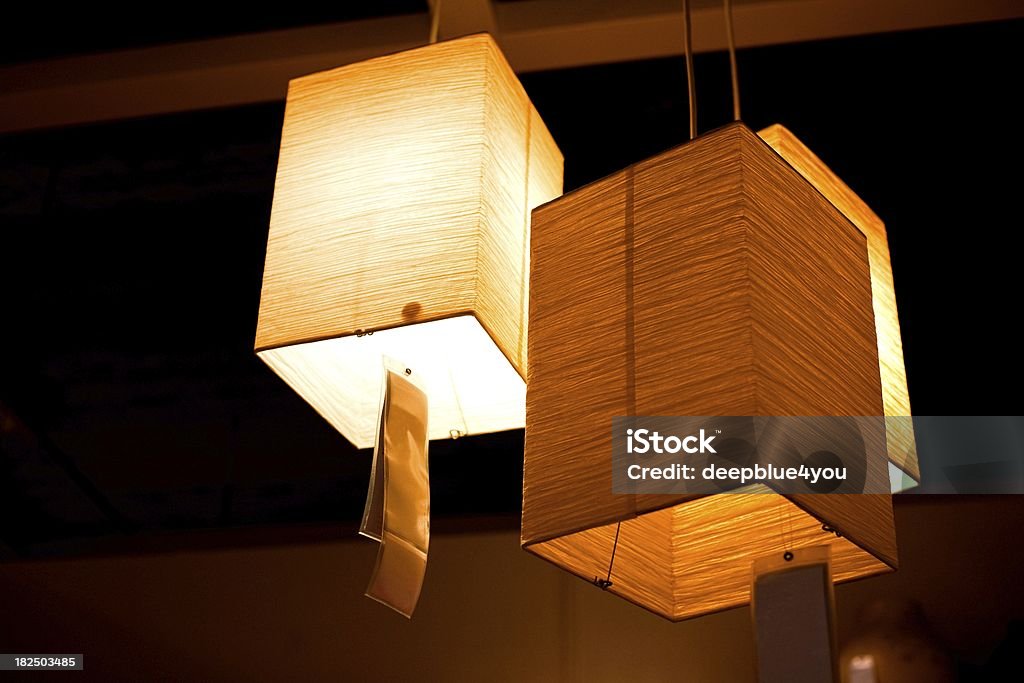 Nuovo calda illuminazione paperlamps - Foto stock royalty-free di Lanterna giapponese
