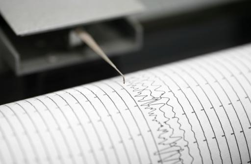 Seismometer detalles de impresión photo