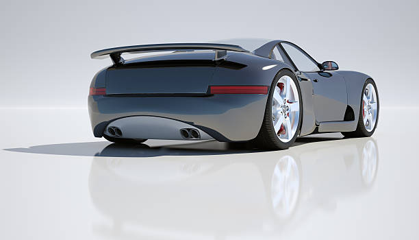 istock Black Sports Car 182503748