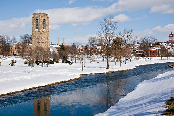 istock Carillon Bell Tower after a Snowstorm 182503769