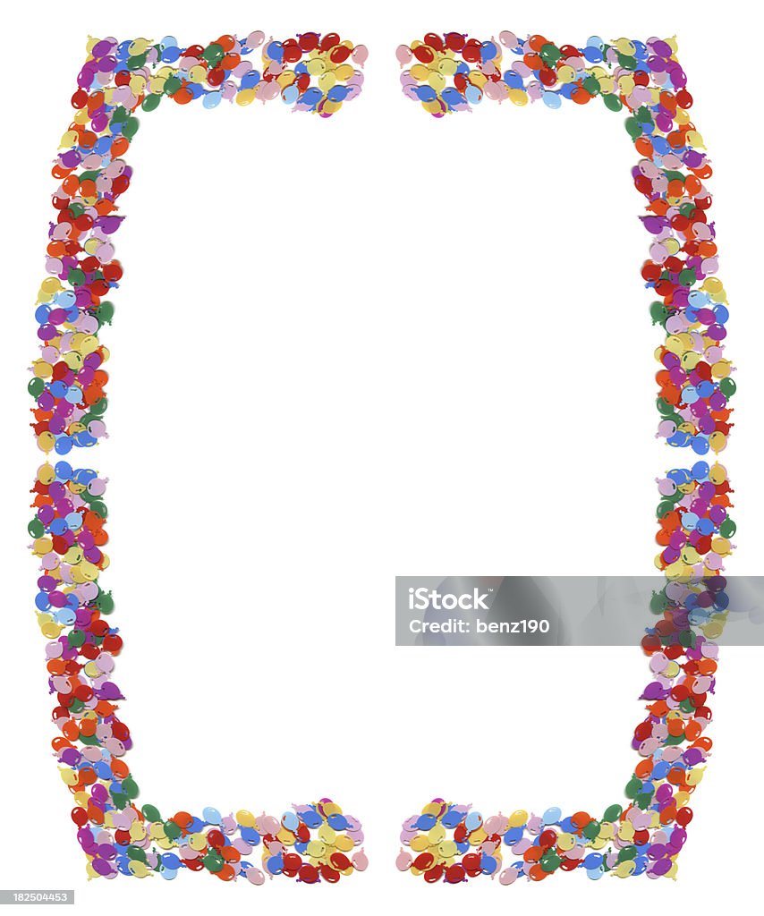 Confetti frame Abstract Stock Photo