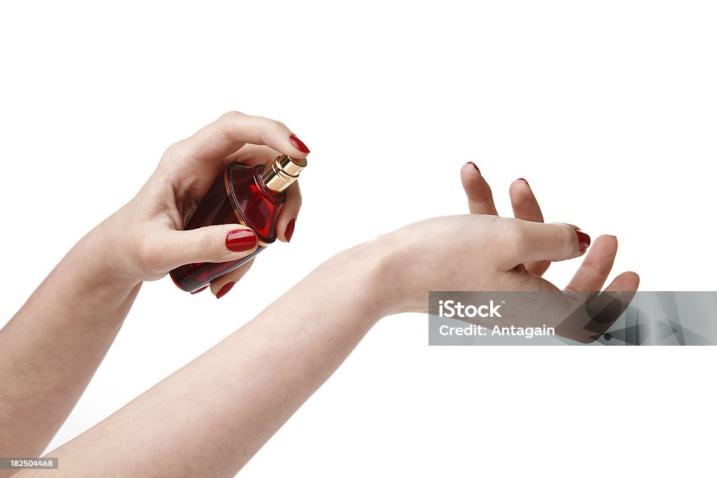 woman applying perfume on her wrist Similar images: Perfume Stock Photo woman applying perfume on her wrist Similar images: Perfume Stock Photo