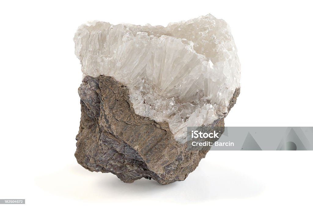 Mineral cristal avec pierre - Photo de Abstrait libre de droits
