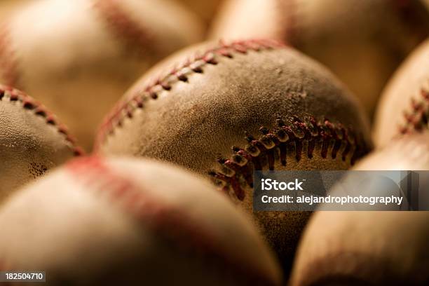 Baseballs - zdjęcia stockowe i więcej obrazów Antyczny - Antyczny, Baseball, Bez ludzi