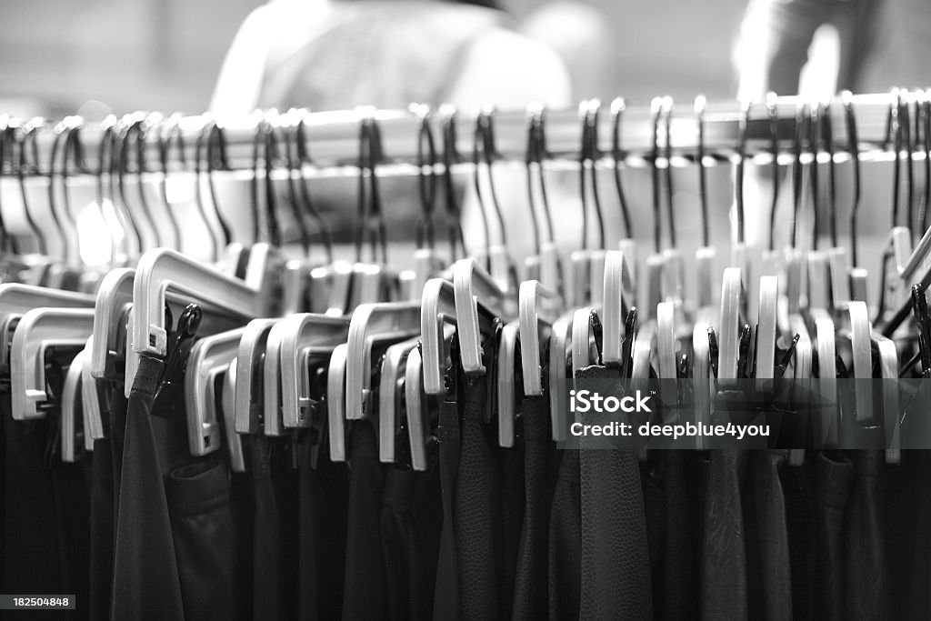 Kleiderbügel - Lizenzfrei Kleidung Stock-Foto