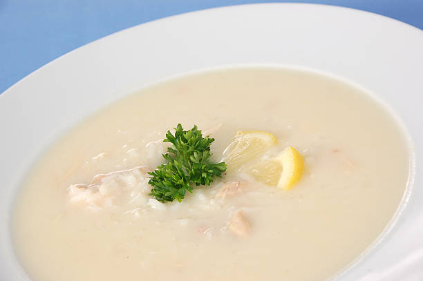 istock Greek Avgolemono Soup 182505216