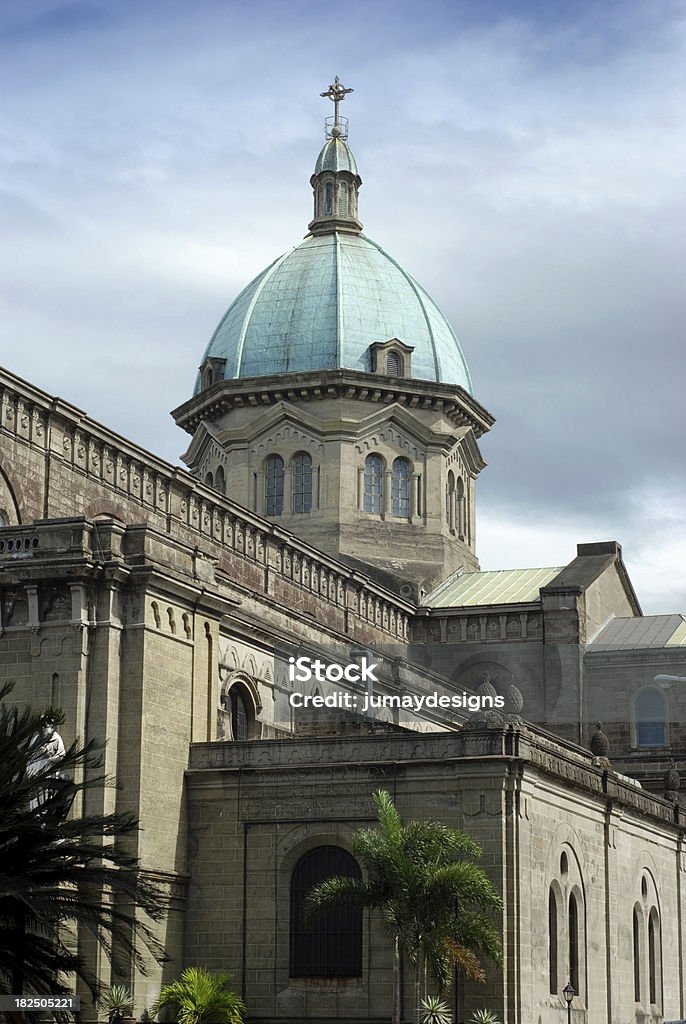 Kuppel der Kathedrale von Manila, Philippinen - Lizenzfrei Alt Stock-Foto