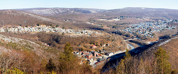 Jim Thorpe, Pennsylvania, Panoramablick – Foto