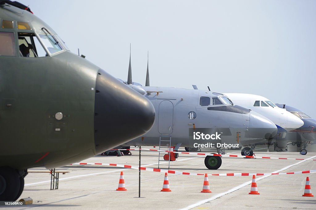 Planos de transporte - Royalty-free Aeródromo Foto de stock