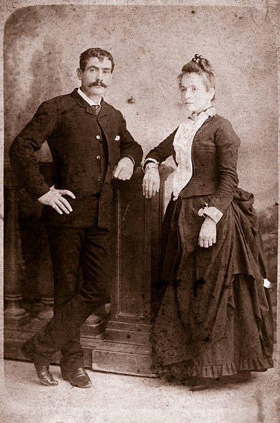 istock Couple in 1915.Sepia Toned 182505941