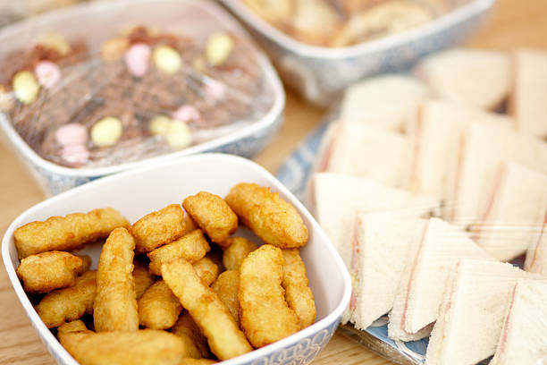 istock Children's party buffet food 182506095