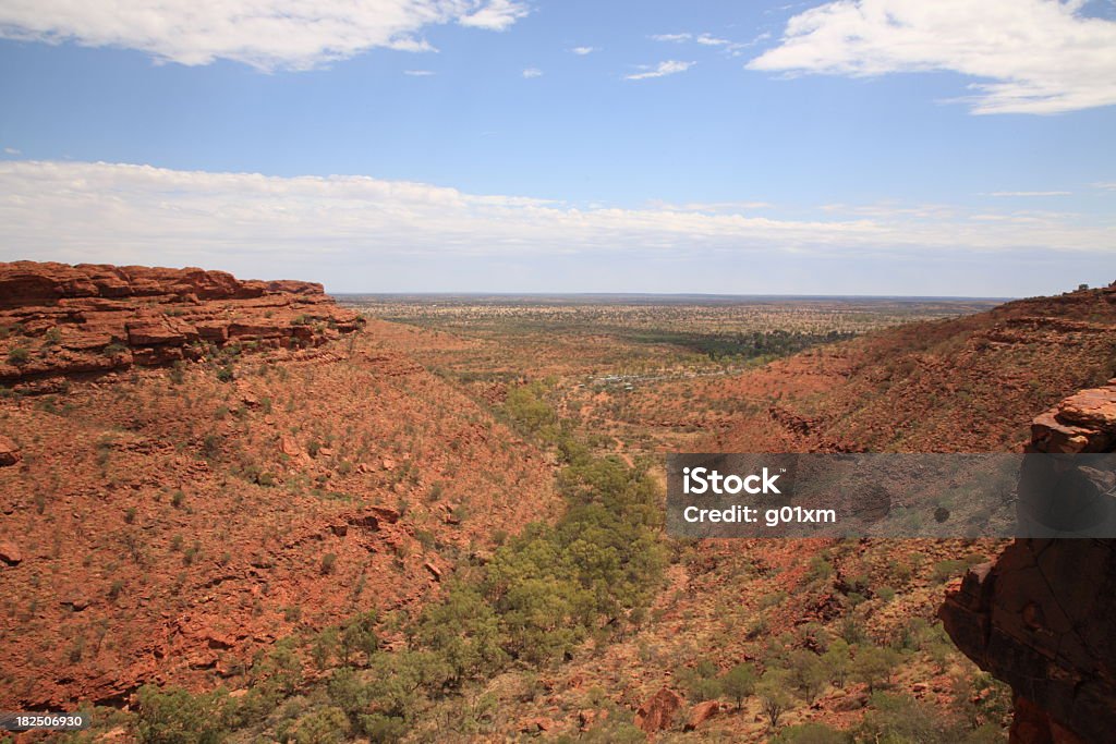 Пейзаж центральной Австралия - Стоковые фото Watarrka National Park роялти-фри