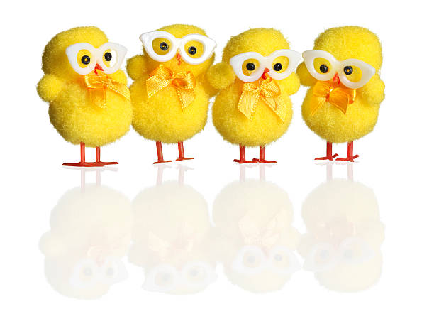 istock A picture of four yellow chicks 182507380
