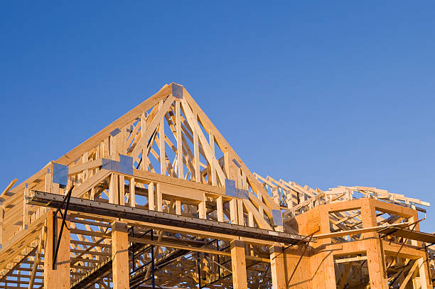 istock Exterior of a Large Home Construction Project 182507957