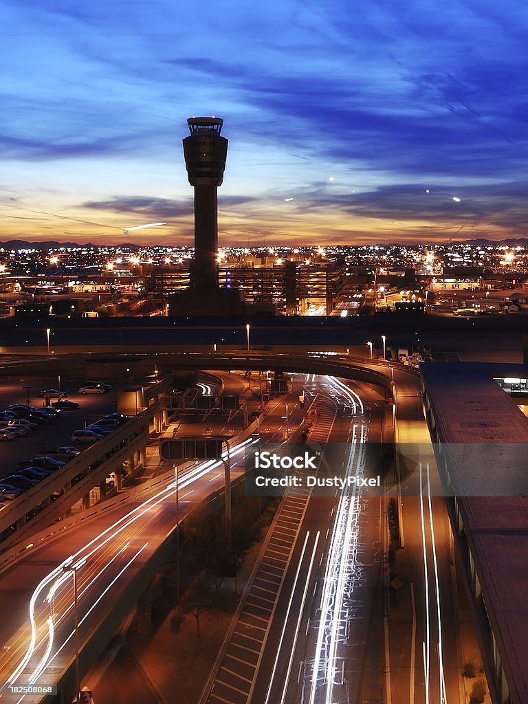 Trafic à l'aéroport International de Phoenix - Photo de Phoenix - Arizona libre de droits