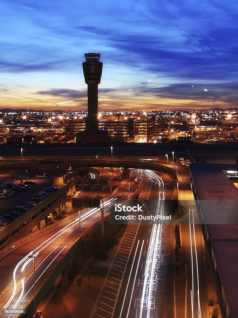 Потоки трафика на Phoenix International Airport - Стоковые фото Финикс - Аризона роялти-фри