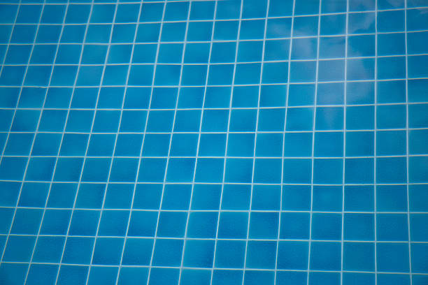 piscina de natação - upperdeck view blue pattern selective focus imagens e fotografias de stock