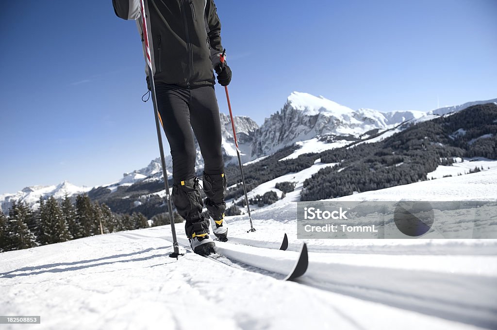 Ski de fond - Photo de Paire de skis de fond libre de droits