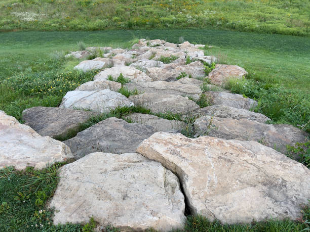 istock Path of Boulders in Meadow 1825090960