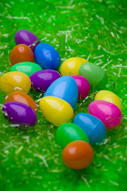 easter egg spread stock photo