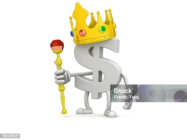 Dollar Stockfoto und mehr Bilder von Dollarsymbol - Dollarsymbol, König - Königliche Persönlichkeit, Reichtum