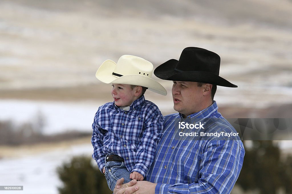 Père et fils - Photo de Agriculteur libre de droits
