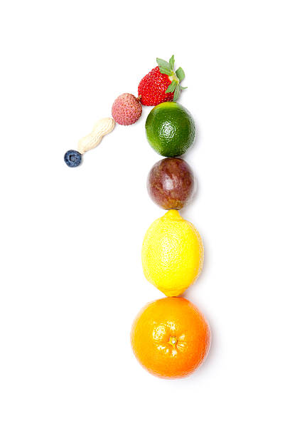 istock Number one made of fruit 182510176
