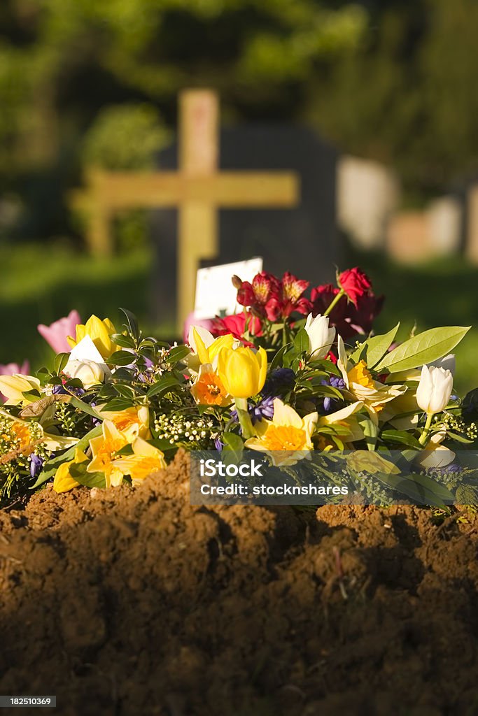 Захоронения & цветы - Стоковые фото Бежевый роялти-фри