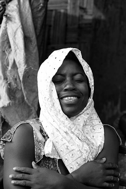 istock African Woman with Head Covering 182510663