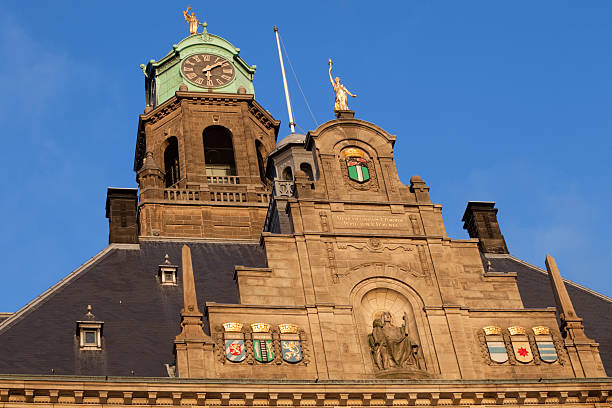 istock facade of Rotterdam's city hall 182510996