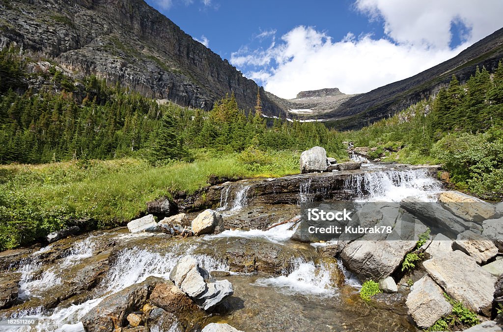 Cascata di ghiaccio - Foto stock royalty-free di Acqua