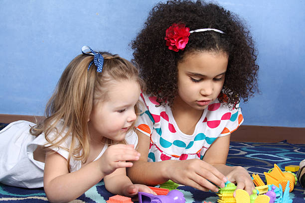 istock Two Little Girls Playing 182511821
