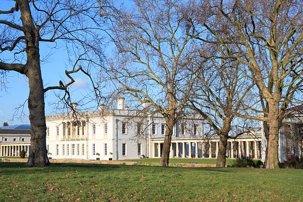Queens House, Greenwich Park, London "Queens House and Greenwich Park, Greenwich, London" queen's house stock pictures, royalty-free photos & images