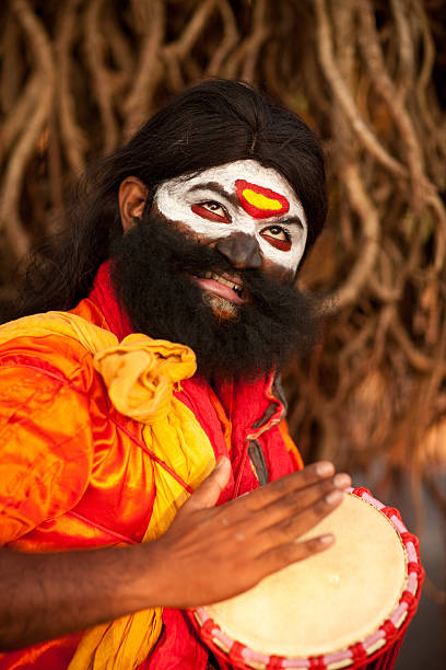 istock Crazy Sadhu in India 182512229